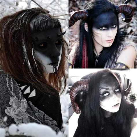 Demon Makeup Demon Makeup Creepy Costumes Horror Makeup