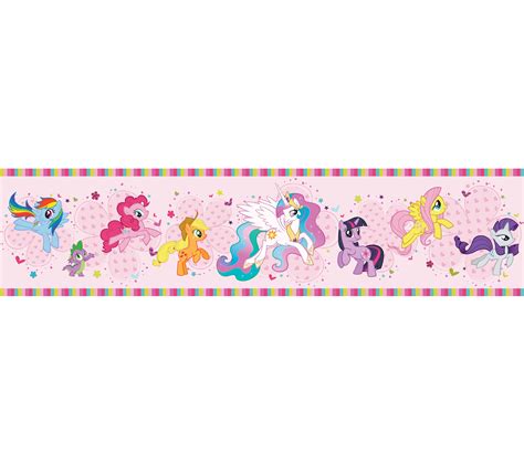 Check out these cute my little pony shower curtains below, they are great for decorating bathroom for any my little. My Little Pony My Little Pony Border - Home - Home Decor ...
