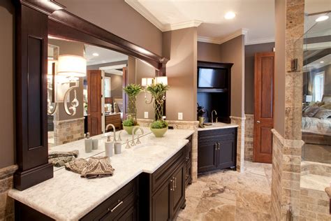 The bathroom vanity sets will usually include a sink of some type. Master Bathroom - Traditional - Bathroom - Cincinnati - by ...