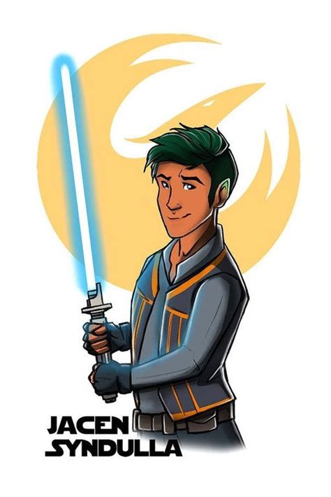 Jacen Syndulla With His Father S Lightsaber
