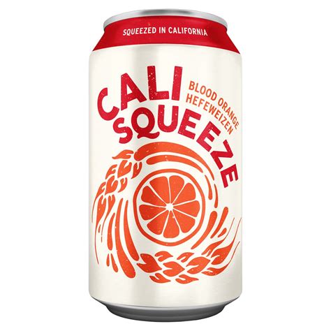 Cali Squeeze Hefeweizen Blood Orange Beer 12 Fl Oz 12 Fl Oz Shipt