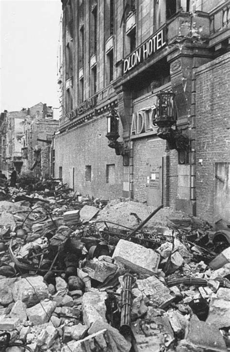 The Scarred Ruins Of Berlin S Adlon Hotel 1945 Germany Ww2 Berlin Germany World History World