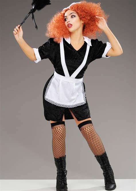 Rocky Horror Maid Style Magenta Costume St410 Rh Struts Party