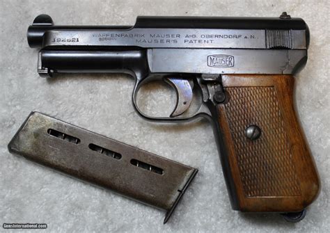 Waffenfabrik Mauser Model 1914 765 Pistol 32acp W One Magazine