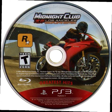 Midnight Club Los Angeles Complete Edition 2009 Box Cover Art Mobygames