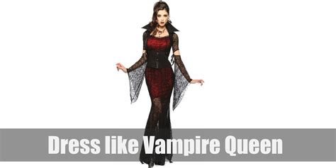 Vampire Queen Costume For Cosplay And Halloween