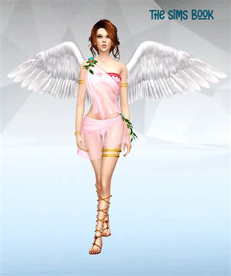 S4 Silver Moon Angel Wings In 2020 Sims 4 Dresses Sims