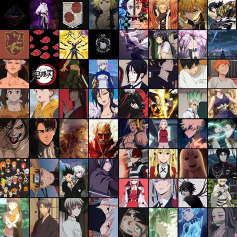 Printed Anime Wall Collage Kitanime Aesthetic Manga Anime Etsy
