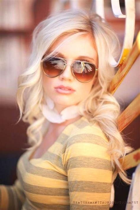Inspired Mirrored Sunglasses Pretty Hairstyles Hair Envy Beautiful Blonde