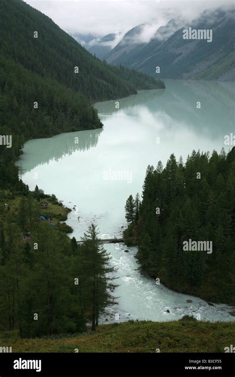 Kucherla Lake In Altai Mountains Hi Res Stock Photography And Images