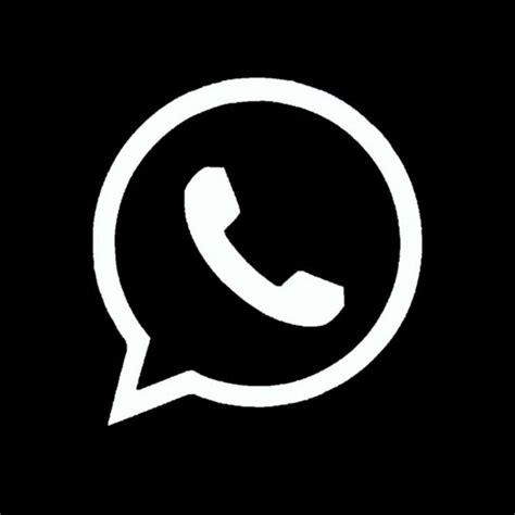 Whatsapp Black App Icon Snapchat Icon Black App