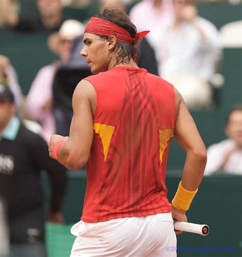 Tennis Archive — Rafael Nadal Playing For Spain Davis Cup