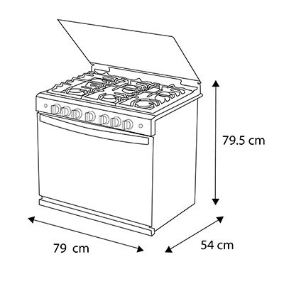 Consideraciones a tener en cuenta a la hora de comprar una estufa de gas pequeña dimensiones. ESTUFA DE GAS WHIRLPOOL DE 30 PULGADAS | The Home Depot México