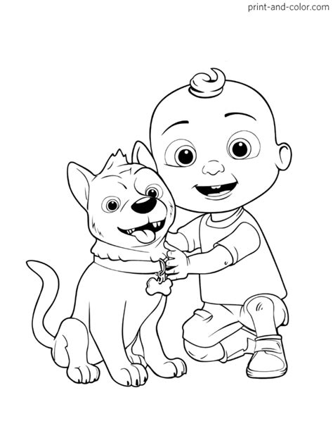 Cocomelon 1 Coloring Page Free Printable Coloring Pages For Kids Artofit