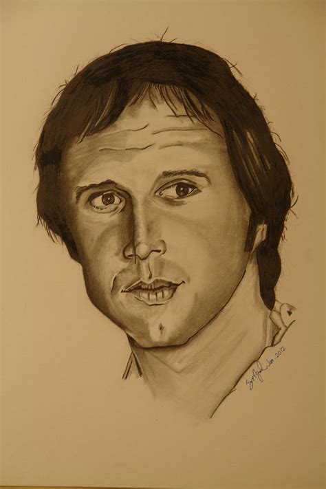 Chevy Chase Drawing By Shawn Brooks Fine Art America