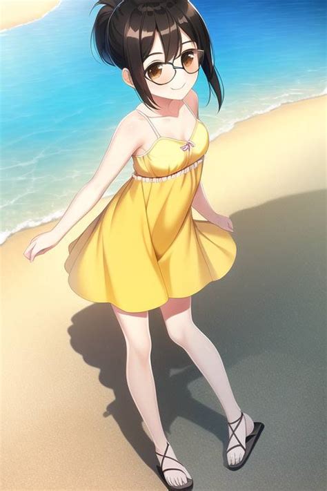 Hannah At The Beach By Ssomeone1 On Deviantart