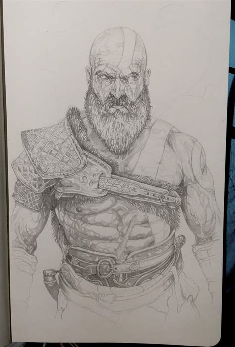 Descubrir 73 Kratos God Of War Dibujo Mejor Vn