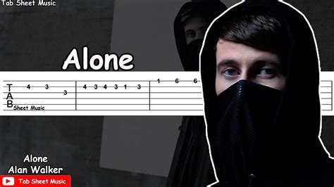 Alan Walker Alone Guitar Tutorial Youtube