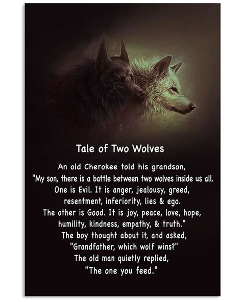 Tale Of Two Wolves Printable Printable Word Searches