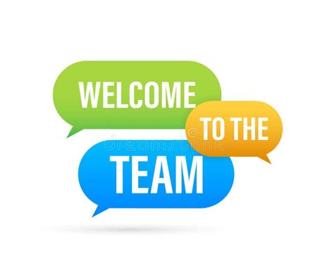 Welcome To Team Stock Illustrations 1227 Welcome To Team Stock