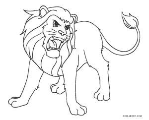 Includes images of baby animals, flowers, rain showers, and more. Free Printable Lion Coloring Pages For Kids