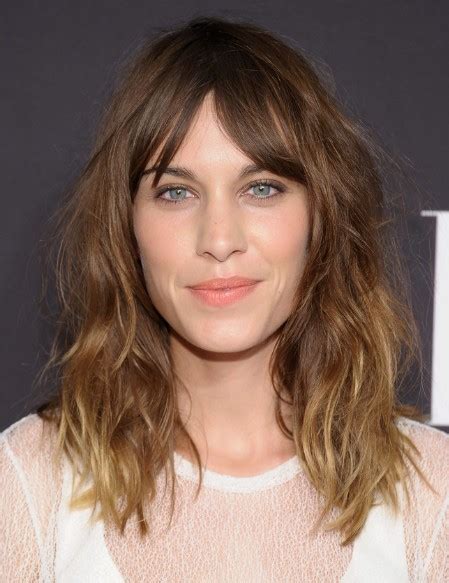 Medium hair length is the best for working as well as non working women as it needs care but not that much. Alexa Chung Layered, Medium Messy Hairstyles 2013 ...
