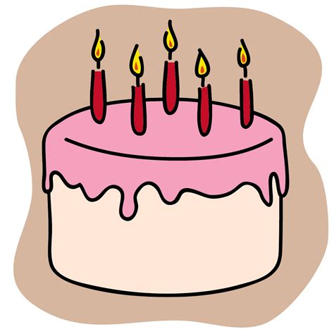 Birthday Cake Clip Art Free Clipart Images 2 Clipartcow Clipartix