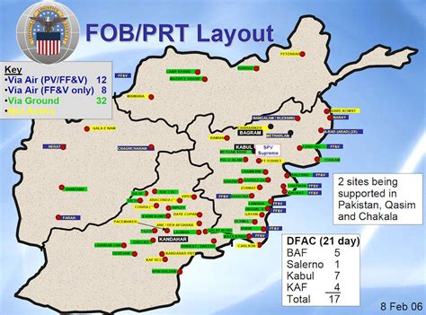 Afghanistan Map Us Military Bases