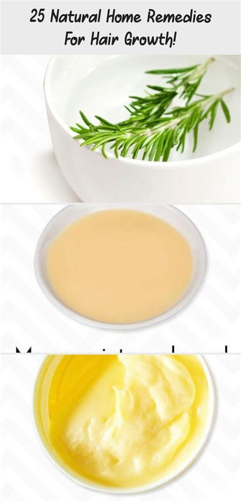 25 Natural Home Remedies For Hair Growth In 2020 With Images Home