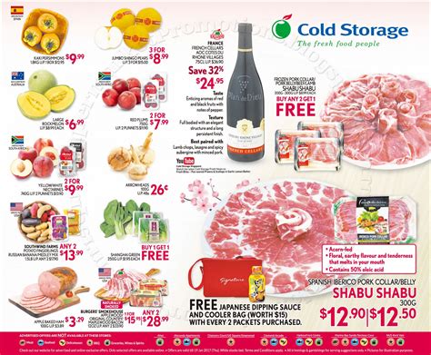 Cold Storage Weekly Promotion 13 19 January 2017 Supermarket Promotions