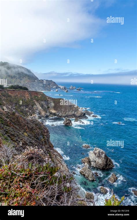 Big Sur Coastline California Stock Photo Alamy