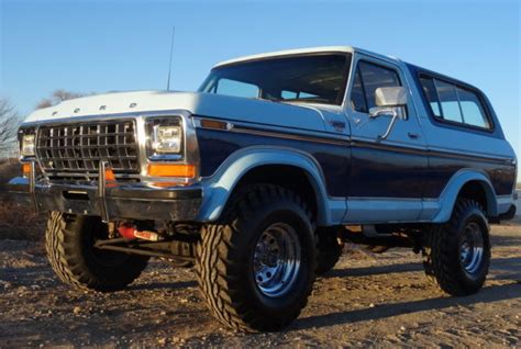1979 Ford Bronco Ranger Xlt Rare 2 Owner Idaho Rust Free Classic