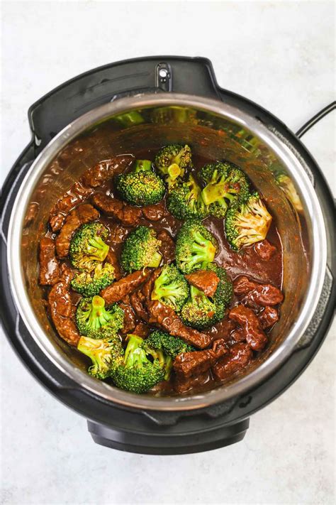 Instant pot asian flank steak recipe from breagettingfit.com. Instant Pot Beef and Broccoli - Little Sunny Kitchen | Instant pot beef, Potted beef, Instant ...
