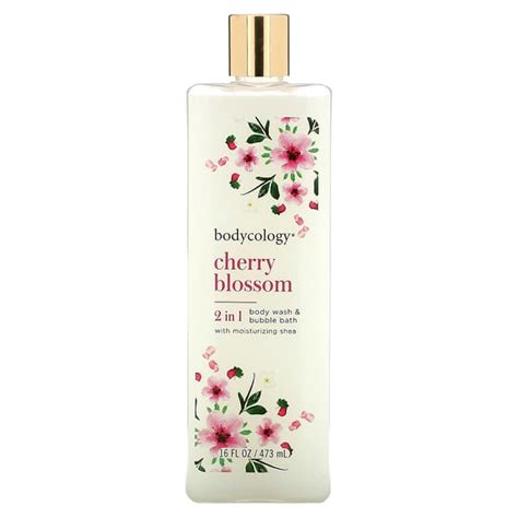 Bodycology 2 In 1 Body Wash And Bubble Bath Cherry Blossom 16 Fl Oz