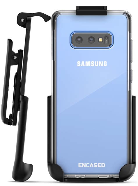 Encased Samsung Galaxy S10e Belt Clip Clear Case With Holster 2019