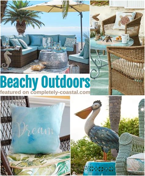 Get Great Coastal Beach Decor Ideas And Products For The Outdoors From