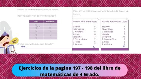 Libro gratis es una de las tiendas en línea favoritas para comprar nowadays 4 rose corespi libro contestado a precios mucho más bajos de lo que pagaría si compra en amazon y otros servicios similares. Ejercicios de las paginas 197 - 198 del libro de Matemáticas de 4 grado de primaria. - YouTube