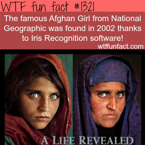 Afghan Girl Before And After The First Photo Was