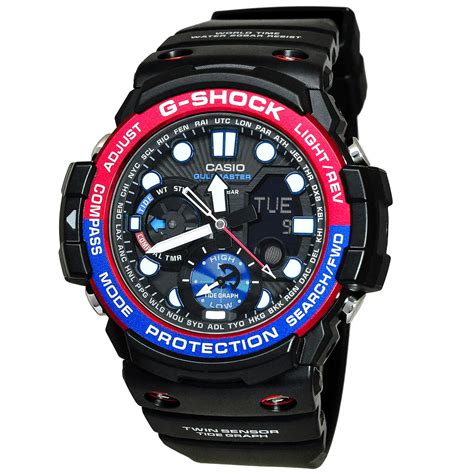 Mens G Shock Gn1000 1a Black Resin Quartz Sport Watch