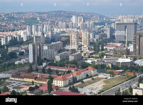 Sarajevo Capital Of Bosnia And Herzegovina View From Avaz Twist Tower