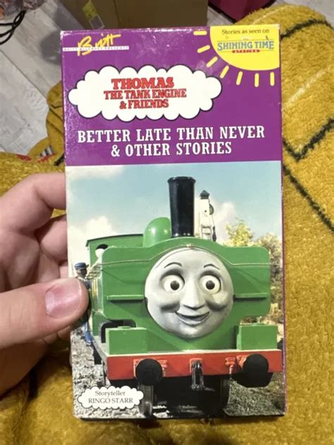 VINTAGE THOMAS THE Tank Engine Friends Better Late Than Never Ringo