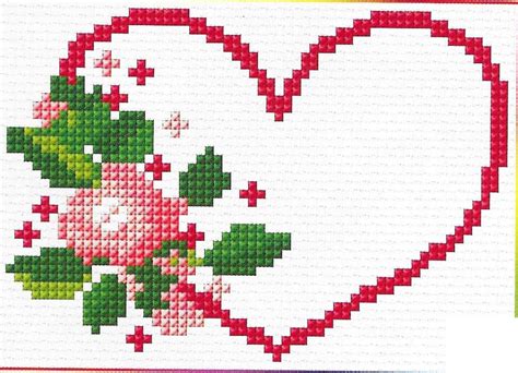 Valentines Cross Stitch Pattern Pdf Instant Download Etsy