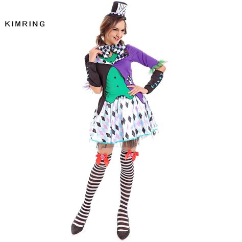 Kimring Sexy Mad Hatter Halloween Costume In Wonderland Cosplay For