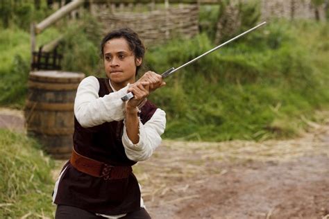 Gwen In Battle Angel Coulby Guinevere Merlin Rare Gallery