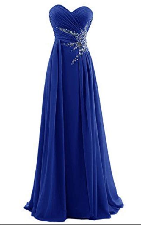 Sweetheart Neck Royal Blue Prom Dress Long Prom Dresses Formal