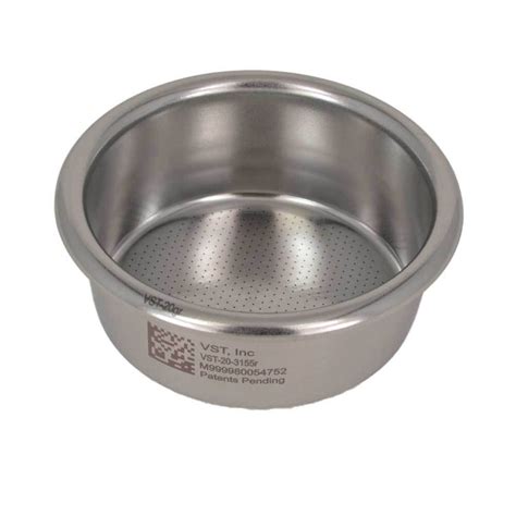 Parts cleaning products coffee/syrups accessories. VST 20g Ridgeless Filter Basket - Coffee Hit Trade