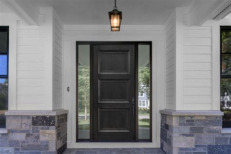 Transitional Front Wood Doors By Glenview Doors Transitional Door Style