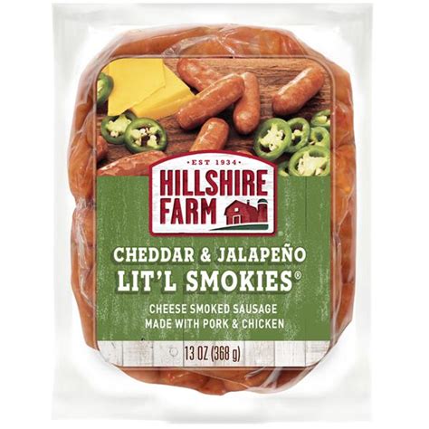 Hillshire Farm Cheddar And Jalapeno Litl Smokies Hy Vee Aisles Online