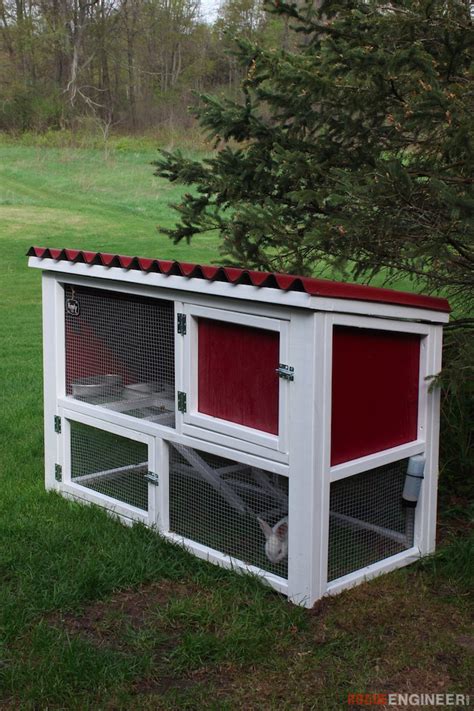 10 Diy Rabbit Cages And Hutches For Your Fluffy Friends Shelterness
