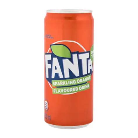 Fanta Orange Soft Drink Can 300ml